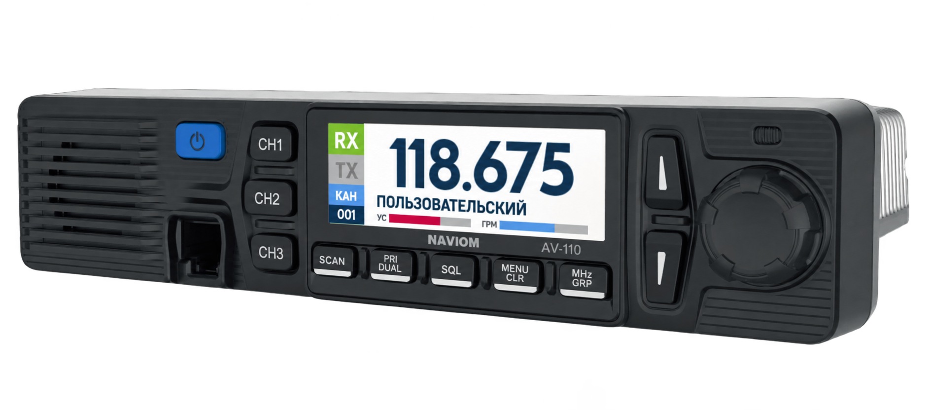 NAVIOM AV-110 — авиационная УКВ-радиостанция